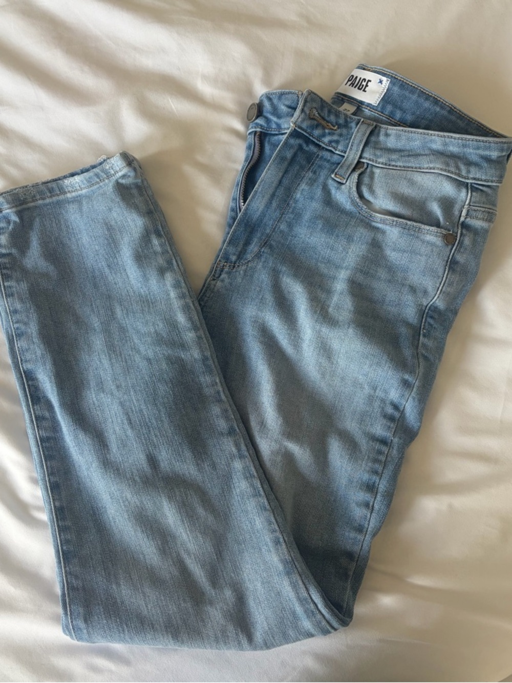 PAIGE Light Blue Skinny Jeans